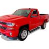 imageAPS Running Boards Side Steps Compatible with Chevy Silverado GMC Sierra 1500 2500 19992013 Regular Cab ampamp 2500HD 3500 20012014 Exclude CK Classic Stainless Steel Black Powder Coated 5inStainless Steel Black