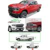imageAPS Running Boards 5 inches Compatible with Ram 1500 20192025 Crew Cab Will Not Fit 2018 Previous Generation Build in 1924 Stainless Steel Nerf Bars Side Steps Side BarsStainless Steel Polished