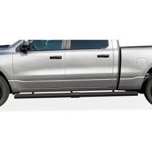 imageAPS Silver Running Board Style Running Boards Nerf Bars Side Steps Compatible with Ram 1500 20192025 Crew Cab Will Not Fit 2018 Previous Generation Build in 1924Black