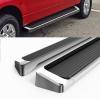 imageAPS Black Powder Coated 5 inches Wheel to Wheel Running Boards Nerf Bars Side Steps Compatible with Ford F150 20092014 SuperCrew Cab 55ft Bed Drilling RequiredAluminum Silver