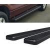 imageAPS Black Powder Coated 5 inches Wheel to Wheel Running Boards Nerf Bars Side Steps Compatible with Ford F150 20092014 SuperCrew Cab 55ft Bed Drilling RequiredAluminum Black