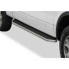 imageAPS Running Boards Nerf Bars Side Steps Step Bars Compatible with Ford F150 20092014 SuperCrew Cab 55ft Bed Drilling Required Black Powder Coated 5 inches Wheel to WheelPolished