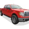 imageAPS Running Boards Nerf Bars Side Steps Step Bars Compatible with Ford F150 20092014 SuperCrew Cab 55ft Bed Drilling Required Black Powder Coated 5 inches Wheel to WheelPolished
