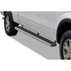imageAPS Running Boards Nerf Bars Side Steps Step Bars Compatible with Ford F150 20092014 SuperCrew Cab 55ft Bed Drilling Required Black Powder Coated 5 inches Wheel to WheelAluminum Silver