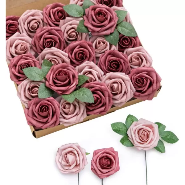 Pk- Cinnamon Rose & Shabby Pink