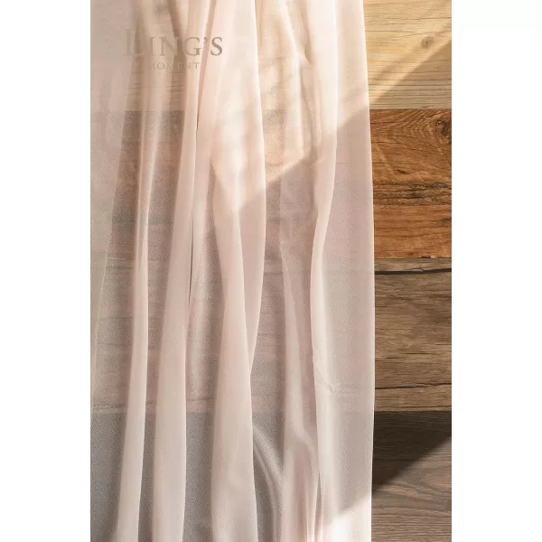 imageLings Moment 14Ft Brilliant White Sheer Chiffon Like Table Runner with Silver Sparkle for Rustic Boho Wedding Party Bridal Shower Decorations Birthday Party14ft