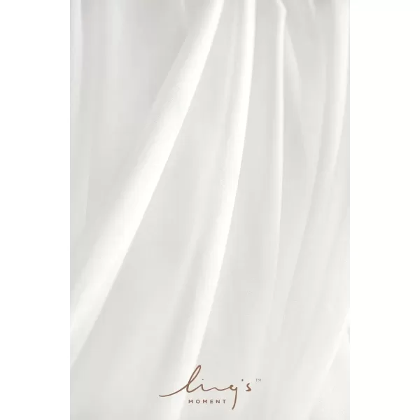 imageLings Moment Wedding Arch Draping Fabric 2 Panels 32Ft x 30quot WrinkleFree Wedding Arch Drapes Chiffon Fabric Ivory Curtain for Wedding Ceremony Reception Background Party Home Garden DecorationsWhite  Sagenew