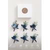 imageLings Moment Boutonniere for Men 6pcs Groom Groomsmen Boutonniere Artificial Flowers for Wedding DecorPromHomecoming etcBlueBlublue