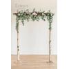 imageLings Moment 65FT Backdrop Floral Garland Artificial Wedding Arch Flowers Sage Green Decor Pink Ceremony Reception Hanging Eucalyptus Rose Arbor Arrangement Outdoor Party Swag Home DecorationsRedmarsala