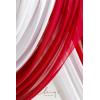 imageLings Moment Hanging Wedding Arch Flowers Kit Pack of 4 2pcs Arbor Artificial Flower Arrangement 1 Chiffon Drape Ceremony Reception Rose Backdrop White Faux Floral Outdoor Party DecorRedchampagne Christmas