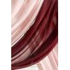 imageLings Moment Hanging Wedding Arch Flowers Kit Pack of 4 2pcs Arbor Artificial Flower Arrangement 1 Chiffon Drape Ceremony Reception Rose Backdrop White Faux Floral Outdoor Party DecorRedmarsala  Blush 01