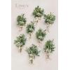 imageLings Moment Hanging Wedding Arch Flowers and Wedding Aisle Pew Flowers Decorations Package for Ceremony Reception White ampamp Sage Wedding Floral Arrangement Hanging Fabric Party Backdrop