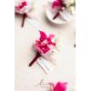 imageLings Moment Boutonniere for Men 6pcs Groom Groomsmen Boutonniere Artificial Flowers for Wedding DecorPromHomecoming etcBlush PinkPkblush  Hot Pink