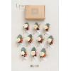imageLings Moment Boutonniere for Men 10pcs Groomsmen Guest Boutonniere Artificial Flowers for Wedding DcorPromHomecomingetcBeigeCrmcream  Orange
