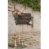 imageLings Moment 2pcs Artificial Welcome Sign Swag Wedding Arch Flowers Decorations Floral Eucalyptus Willow Garland Lilac Purple Cream Rose Ceremony Party Reception Easel Door Wall Home Entryway OutdoorOrsunset Terracotta