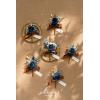 imageLings Moment Boutonniere for Men 6pcs Groom Groomsmen Boutonniere Artificial Flowers for Wedding DecorPromHomecoming etcWalnut BrownBluburnt Orange  Navy Blue