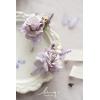 imageLings Moment Boutonniere for Men 6pcs Groom Groomsmen Boutonniere Artificial Flowers for Wedding DecorPromHomecoming etcWalnut BrownPrplpurple  Lilac Lavender