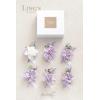 imageLings Moment Boutonniere for Men 6pcs Groom Groomsmen Boutonniere Artificial Flowers for Wedding DecorPromHomecoming etcWalnut BrownPrplpurple  Lilac Lavender