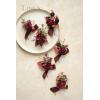 imageLings Moment Boutonniere for Men 6pcs Groom Groomsmen Boutonniere Artificial Flowers for Wedding DecorPromHomecoming etcWalnut BrownRedburgundy  Dusty Rose
