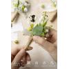 imageLings Moment Boutonniere for Men 6pcs Groom Groomsmen Boutonniere Artificial Flowers for Wedding DecorPromHomecoming etcWalnut BrownWhtwhite  Lily  Olive