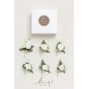 imageLings Moment Boutonniere for Men 6pcs Groom Groomsmen Boutonniere Artificial Flowers for Wedding DecorPromHomecoming etcWalnut BrownWhtwhite Ranunculus  Pearl