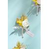 imageLings Moment Boutonniere for Men 6pcs Groom Groomsmen Boutonniere Artificial Flowers for Wedding DecorPromHomecoming etcWalnut BrownYlwyellow