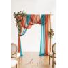 imageLings Moment PreArranged Wedding Flower Packages in Teal ampamp Burnt OrangeCeremony Decor Package Set of 15