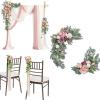 imageLings Moment PreArranged Wedding Flower Packages in Dusty Rose ampamp CreamCeremony Decor Package Set of 15