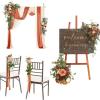 imageLings Moment PreArranged Wedding Flower Packages in Sunset TerracottaCeremony Decor Package Set of 15