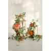imageLings Moment 6Pack 18ft Artificial Flowers Garland Terracotta Lantern Flower Centerpieces Burnt Orange Wedding Aisle Decor Chair Flowers Arch Floral for Mantel Signs DIY Table Window Cake DecorationSunset Terracotta