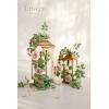 imageLings Moment 6Pack 18ft Artificial Flowers Garland Terracotta Lantern Flower Centerpieces Burnt Orange Wedding Aisle Decor Chair Flowers Arch Floral for Mantel Signs DIY Table Window Cake DecorationDusty Rose  Cream