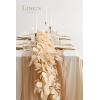 imageLings Moment Artificial Eucalyptus and Willow Greenery Garlands 59ft 2pcs Fake Vines for Wedding Table RunnerArchEnter Aisle Hanging DecorationsBeige Eucalyptus and Willow Garland