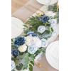 imageLings Moment Artificial Eucalyptus and Willow Greenery Garlands 59ft 2pcs Fake Vines for Wedding Table RunnerArchEnter Aisle Hanging DecorationsSage Green Eucalyptus and Willow Garland