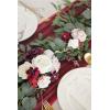 imageLings Moment Artificial Eucalyptus and Willow Greenery Garlands 59ft 2pcs Fake Vines for Wedding Table RunnerArchEnter Aisle Hanging DecorationsSage Green Eucalyptus and Willow Garland