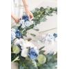imageLings Moment Artificial Eucalyptus and Willow Greenery Garlands 59ft 2pcs Fake Vines for Wedding Table RunnerArchEnter Aisle Hanging DecorationsSage Green Eucalyptus and Willow Garland