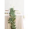 imageLings Moment Artificial Hanging Rose Leaf Garland 1378ft Detachable Lanterns Vines Decoration Realistic Texture Wedding Short Wreath Greenery Filler for DIY Floral Arrangement Table CenterpiecesBasic Green