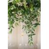imageLings Moment Artificial Hanging Rose Leaf Garland 1378ft Detachable Lanterns Vines Decoration Realistic Texture Wedding Short Wreath Greenery Filler for DIY Floral Arrangement Table CenterpiecesBasic Green
