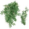 imageLings Momemnt Italian Ruscus Artificial Plants Vines58ft Detachable Hanging Laurel Leaves Greenery Garland Realistic Texture Filler Decor for RoomWallOffice Wedding Arrangement OutdoorShelf1125x 7Pcs