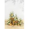 imageLings Moment 175quot Tall Standing Artificial Flowers Arrangements 4 pcs Fall Wedding Aisle Runner Chair Decorations White Beige Centerpieces for Ceremony Reception Rose Floral Party OutdoorCreamy Yellow