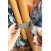 imageLings Moment 175quot Tall Standing Artificial Flowers Arrangements 4 pcs Fall Wedding Aisle Runner Chair Decorations White Beige Centerpieces for Ceremony Reception Rose Floral Party OutdoorBurnt Orange  Navy Blue