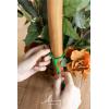 imageLings Moment 175quot Tall Standing Artificial Flowers Arrangements 4 pcs Fall Wedding Aisle Runner Chair Decorations White Beige Centerpieces for Ceremony Reception Rose Floral Party OutdoorTeal  Burnt Orange
