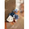 imageLings Moment 2 Wedding Artificial Sign Flower Swag Arch Floral Garlands Gold Champagne Christmas for Ceremony Party Reception Entrance Welcome Easel Door Backdrop Decor Wall Home Entryway OutdoorOr Burnt Orange  Navy