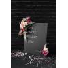 imageLings Moment 2 Wedding Artificial Sign Flower Swag Arch Floral Garlands Gold Champagne Christmas for Ceremony Party Reception Entrance Welcome Easel Door Backdrop Decor Wall Home Entryway OutdoorMagenta