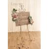 imageLings Moment 2 Wedding Artificial Sign Flower Swag Arch Floral Garlands Gold Champagne Christmas for Ceremony Party Reception Entrance Welcome Easel Door Backdrop Decor Wall Home Entryway OutdoorPk Dusty Rose  Navy