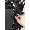 imageLings Moment 2 Wedding Artificial Sign Flower Swag Arch Floral Garlands Gold Champagne Christmas for Ceremony Party Reception Entrance Welcome Easel Door Backdrop Decor Wall Home Entryway OutdoorRed Black  Burgundy