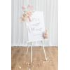 imageLings Moment 2 Wedding Artificial Sign Flower Swag Arch Floral Garlands Gold Champagne Christmas for Ceremony Party Reception Entrance Welcome Easel Door Backdrop Decor Wall Home Entryway OutdoorGlowing Blush
