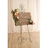 imageLings Moment 2 Wedding Artificial Sign Flower Swag Arch Floral Garlands Gold Champagne Christmas for Ceremony Party Reception Entrance Welcome Easel Door Backdrop Decor Wall Home Entryway OutdoorOr Sunset Terracottanew