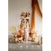 imageLings Moment 410quot Tall FreeStanding Wedding Aisle Artificial Flowers for Ceremony Decor 2PCS Emerald ampamp Gold Walkway Fake Floral Chair Markers Faux Rose Altar Arch Arrangement Decorations OutdoorOrrust  Sepia