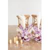 imageLings Moment 410quot Tall FreeStanding Wedding Aisle Artificial Flowers for Ceremony Decor 2PCS Emerald ampamp Gold Walkway Fake Floral Chair Markers Faux Rose Altar Arch Arrangement Decorations OutdoorPr Aster  Mustard