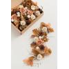 imageLings Moment 6Pack 2ft Artificial Flowers Garland Rust ampamp Sepia Lantern Flower Centerpieces Wedding Aisle Decor Brown Chair Flowers Arch Floral for Signs DIY Table Wall Window Cake DecorationRust  Sepia